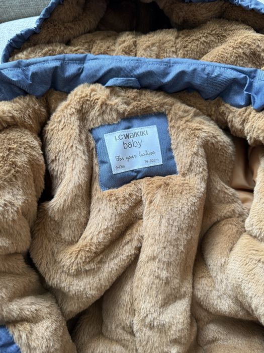 Зимний детский комбинезон