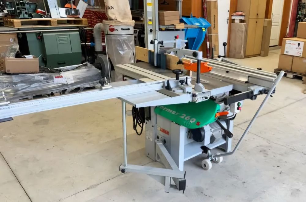 Mașină universală tâmplărie Lurem 260S – 5 funcții-fierăstrău, abrict