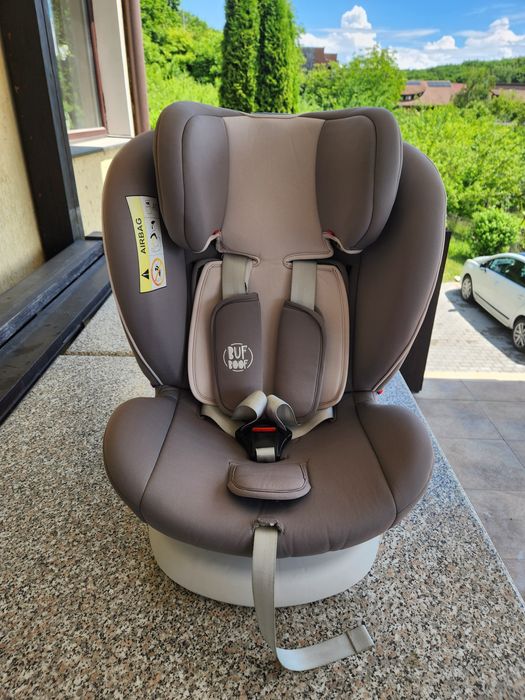 Scaun masina cu Isofix Buf Boof gri