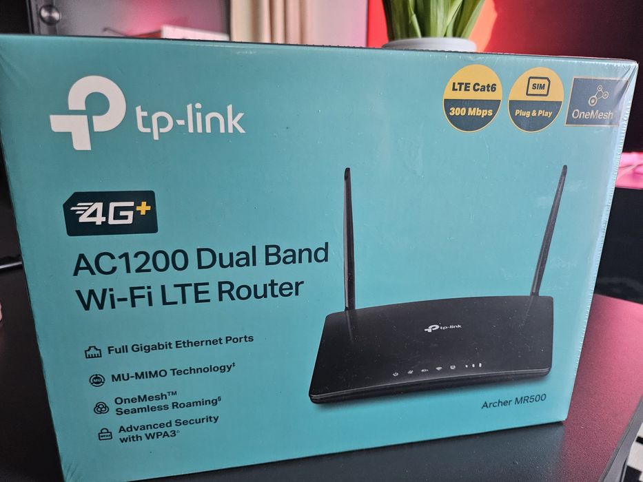 Vand TP-Link Archer MR500 router wireless Gigabit Ethernet Bandă dublă