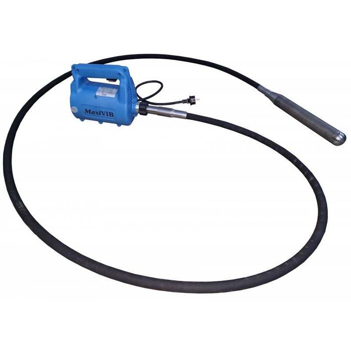 Vibrator de beton BLUE MaxiVIB cu motor 2300W, Ax 4m, Cap 50mm