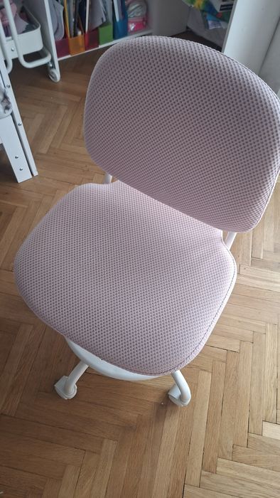 Scaun birou copii IKEA VIMUND roz