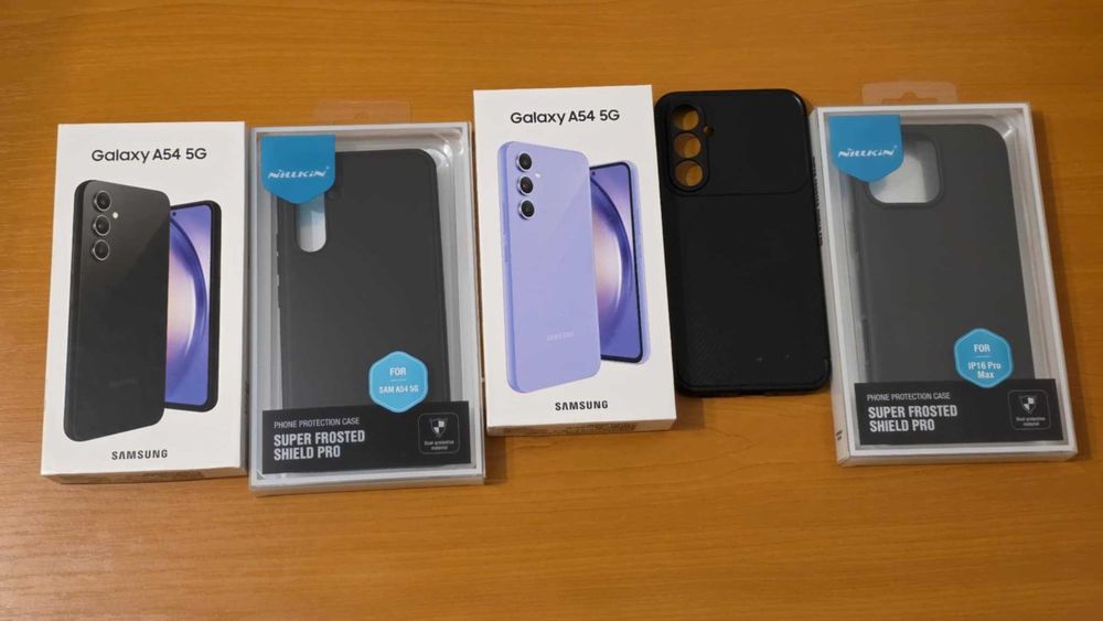 Cutie Samsung A54 + Husa Nillkin pt Samsung A54 si Iphone 16 pro max
