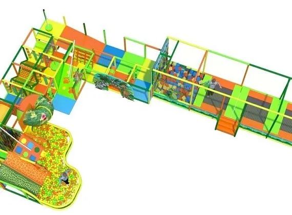 Детский плошадка лабиринт