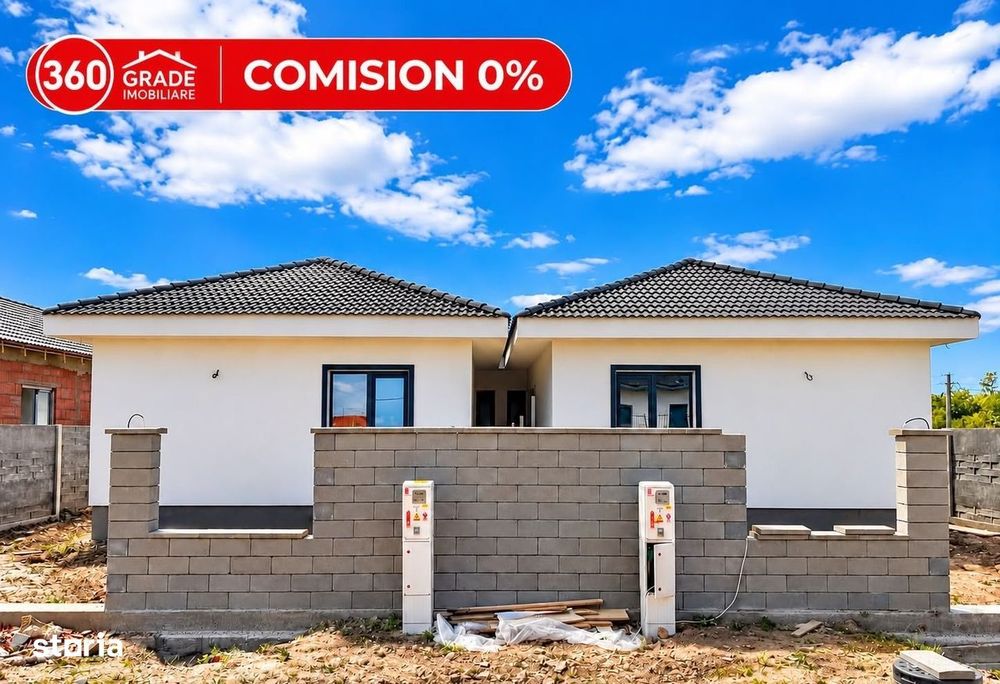 Duplex pe parter Toate Utilitatile 105mp/utili Comision 0