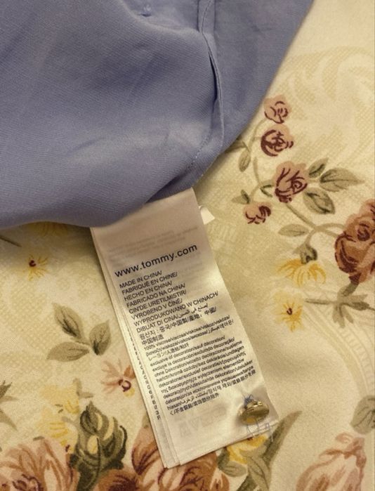 Bluza Tommy Hilfiger viscoza nepurtata