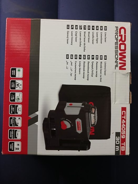 Продается лазерный уровень CROWN CT44059