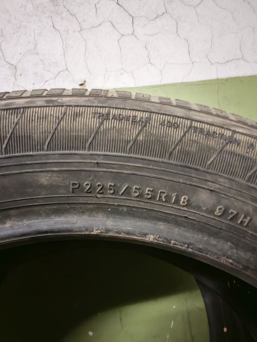 Летние шины r18 225/55