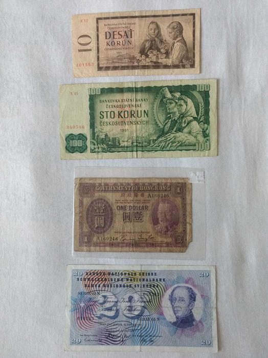 Bancnote diverse in  stare buna -  SCHIMB, sau ev. vand