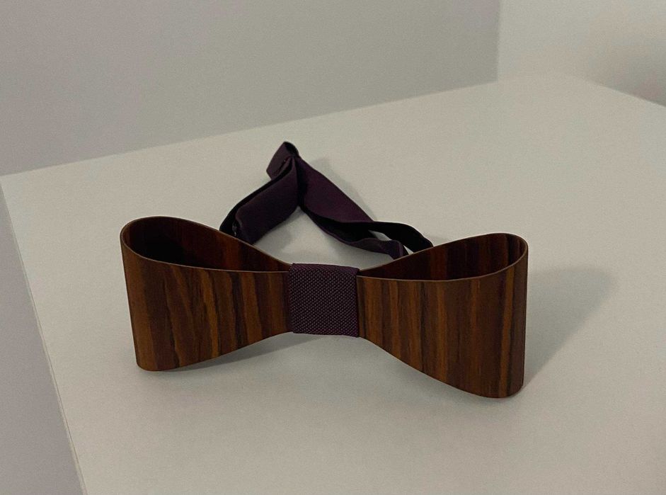 Папионка от дърво - оригинален подарък