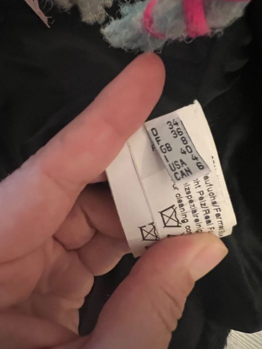 Палто букле с естествена яка