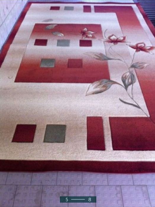 Стирка ковров 450 тг кв м