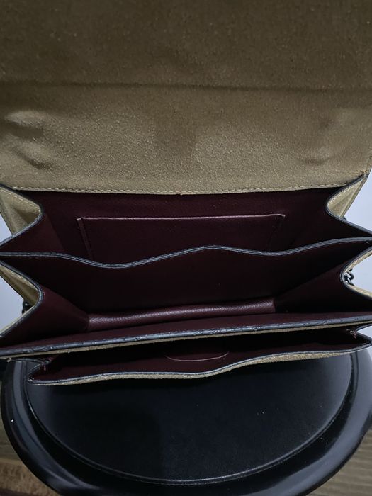 Geanta de umar din piele intoarsa