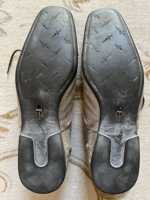 Мъжки обувки Cesare Paciotti бежов велур