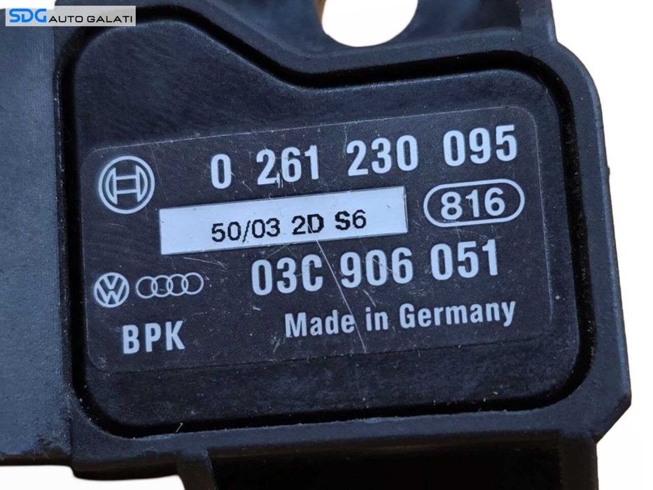 Senzor Presiune MAP Volkswagen Sharan 7N 1.4 TSI 2015 - 2022 Cod 03C906051 0261230095 [N4891]