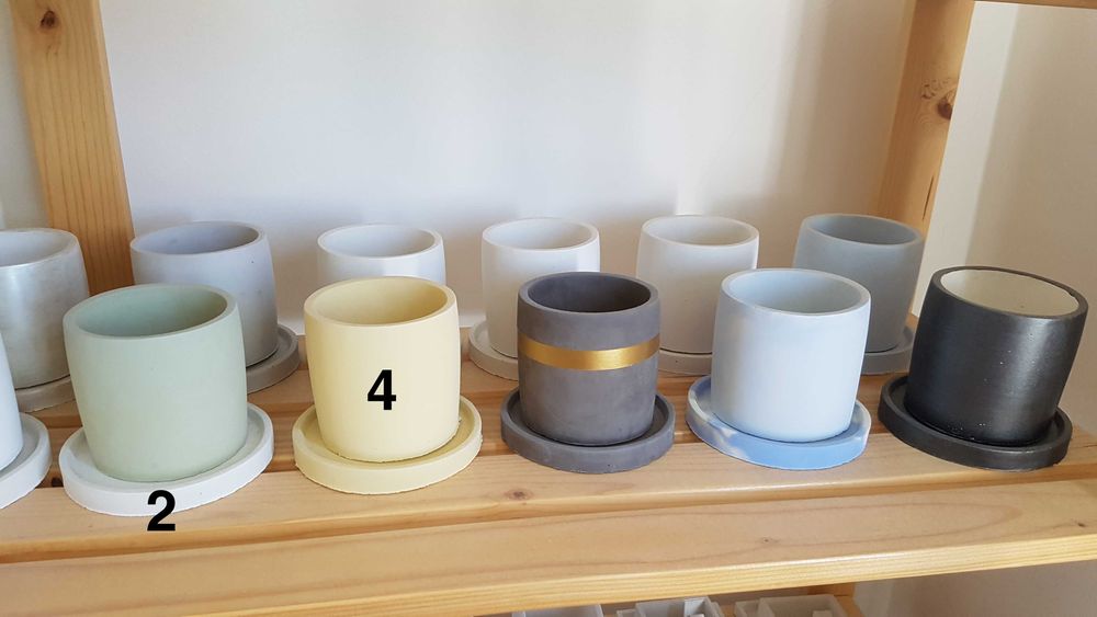 Matrite din silicon pentru ghivece, suporturi si obiecte decorative