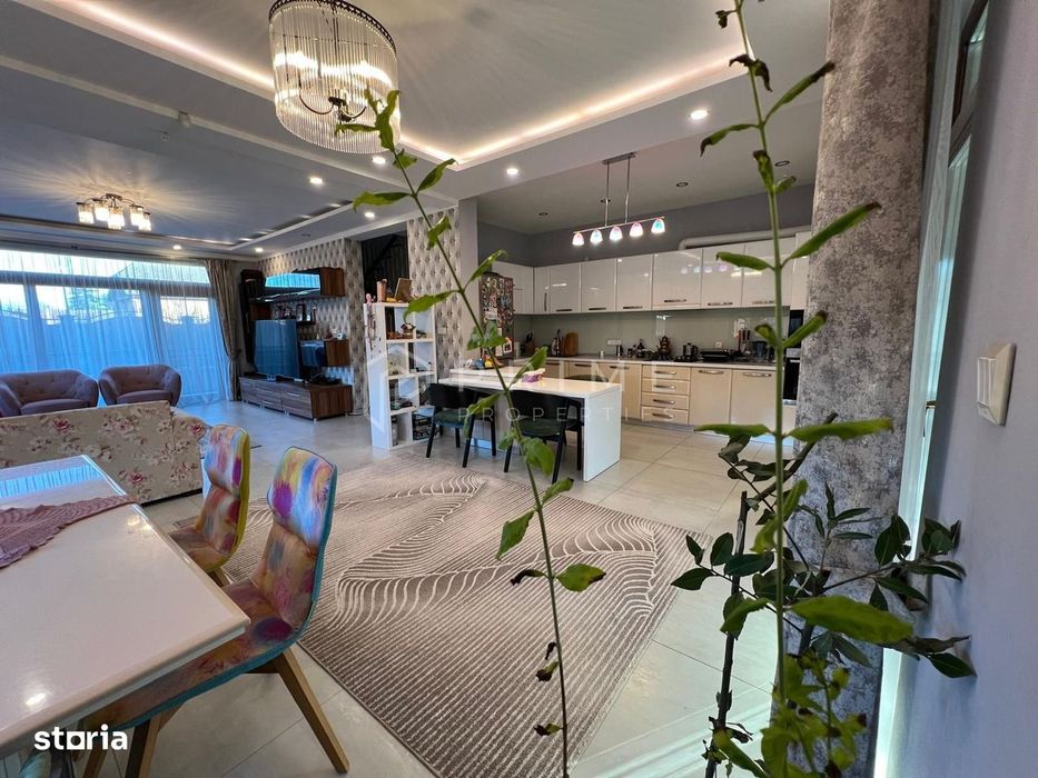 Vilă individuală premium | 730 mp teren | 4 dormitoare | Garaj
