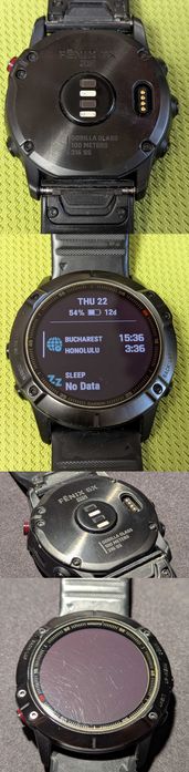 Ceas Smartwatch Garmin Fenix 6X Pro, 51 mm, Black