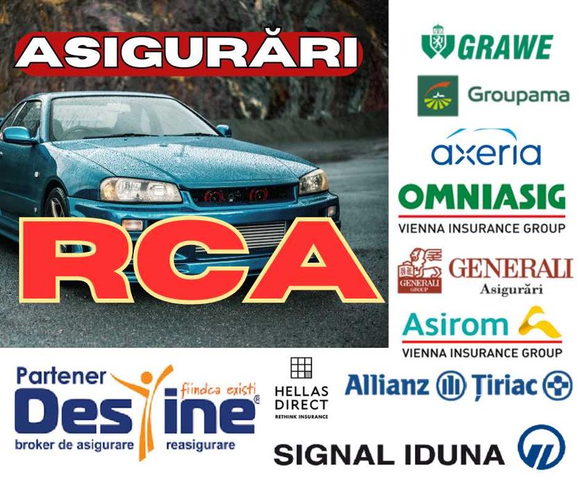 RCA la cele mai bune prețuri