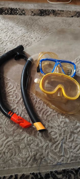 Set de scufundări 2 Masti 2 tuburi Snorkeling pret pe tot ce se vede
