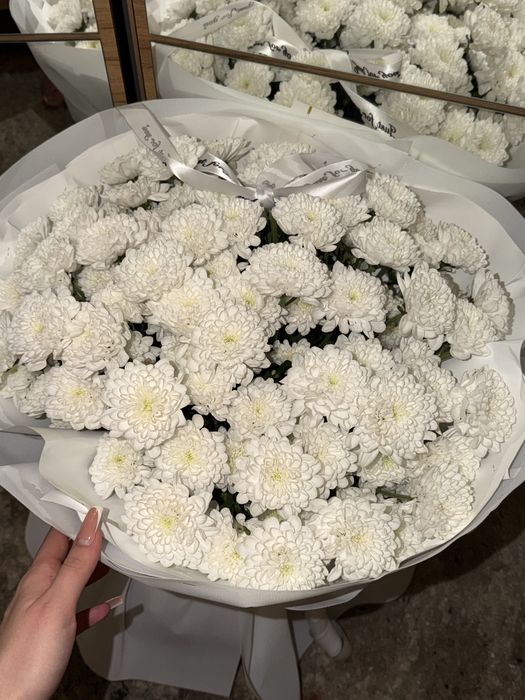 Цветы свежие вчерашние