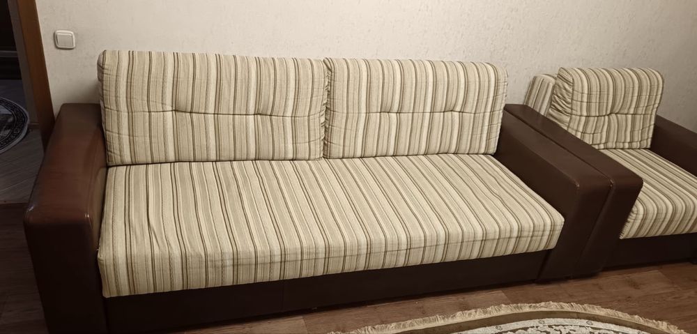 Мягкий уголок, кресло кровать.