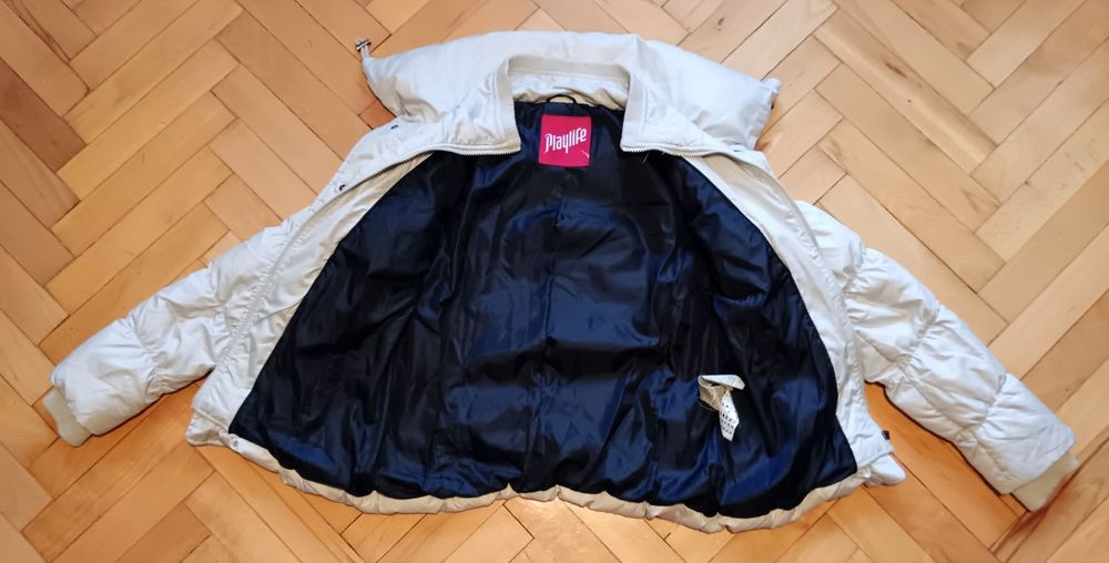 Топло сиво дамско яке