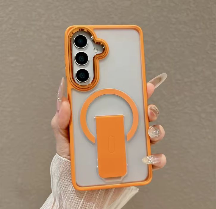 Samsung S25 FE Husa Magsafe Matte Back cu Suport