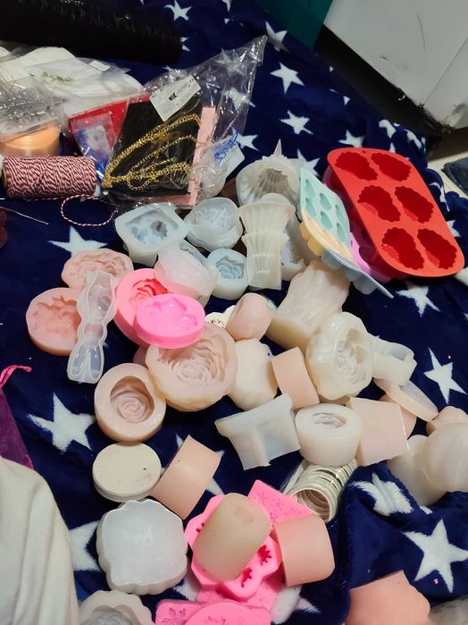 Matrite silicon + ceară de soia și ceară de palmier