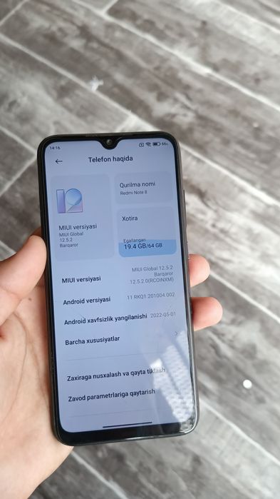 Redmi Not 8 obmen