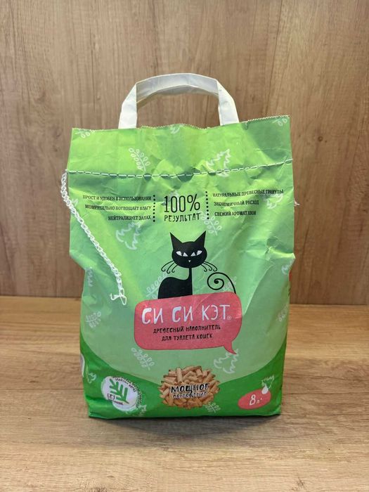 СИ СИ КЭТ - Древесный наполнитель.