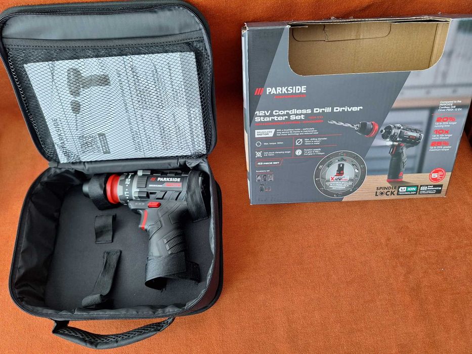 Masina de gaurit si insurubat Parkside Brushless – Performance - PBSPA 12 E4