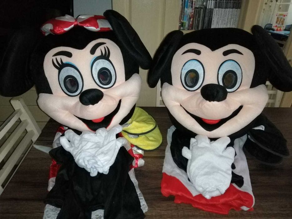 Ambele Mickey & Minnie mouse NOI costume mascote