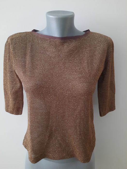 Дамска лъскава блуза