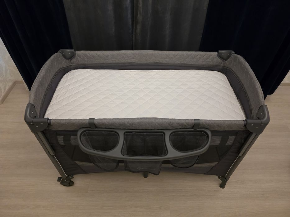 Patut pliabil multifunctional Coccolle Insieme Co Sleeper + saltea cocos My Kids