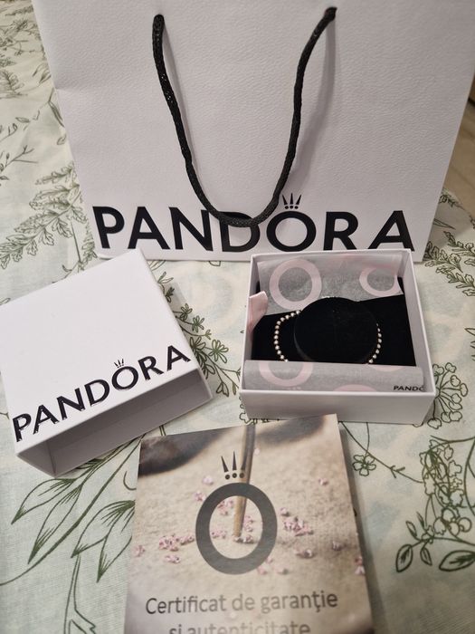 Bratara Pandora perla