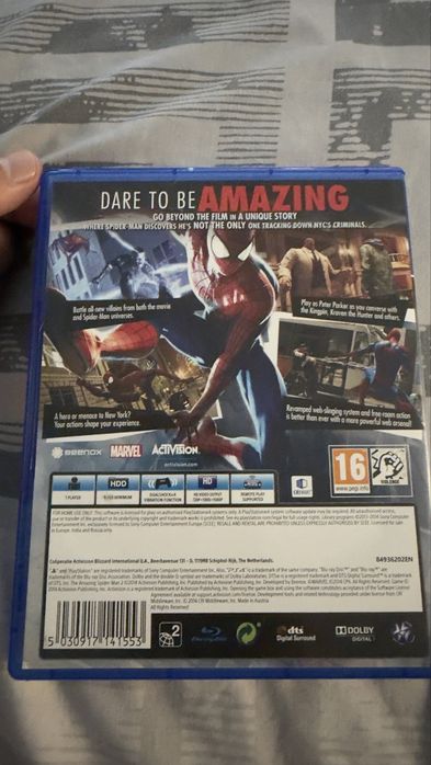 The amazing spider man ps4