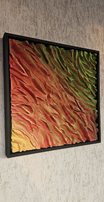 Tablou modern cu efect 3D-handmade