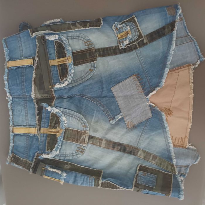 Дънкова пола 27р-р нова