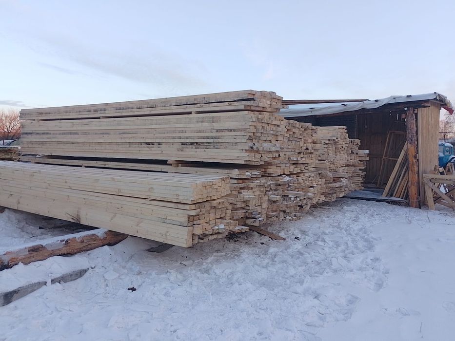 Пиломатериал сосна свежая