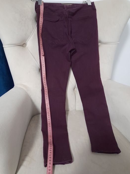 Blugi GAP visinii cu rupturi talie inalta skinny marimea XS