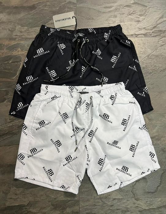Стилни мъжки плажни шорти BALENCIAGA – комфорт и визия за лятото!
