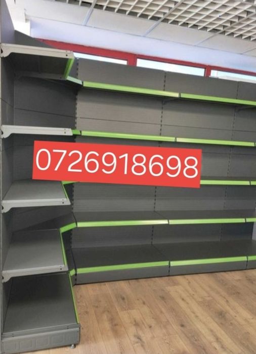 Vând rafturi metalice pentru magazine, depozite sau de pus în sufrage