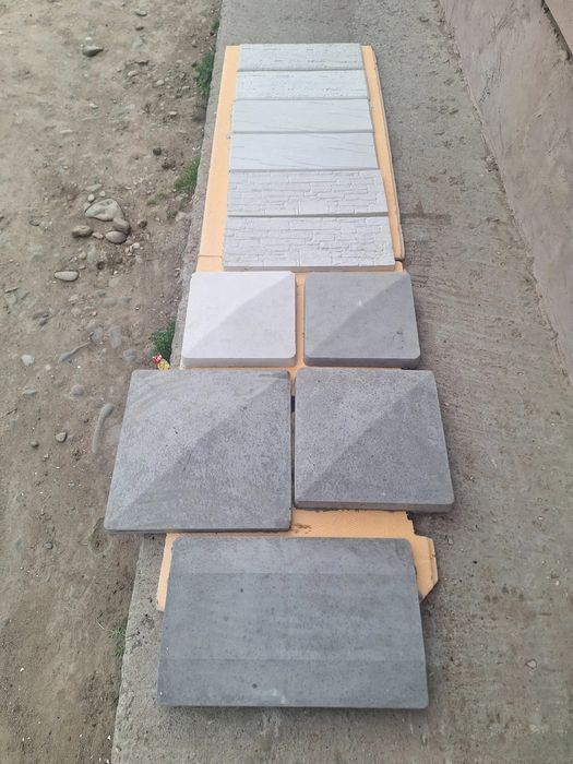 Placă decorativă la anumite culori capac gard la anumite dimensiuni