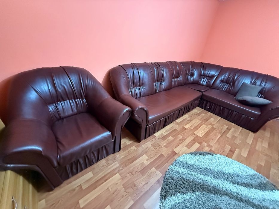 Vand canapea piele