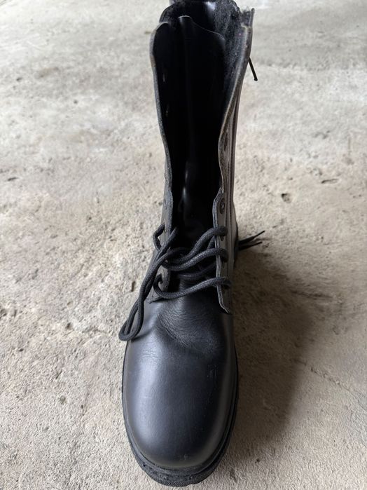 Bocanci militari iarna piele 100%