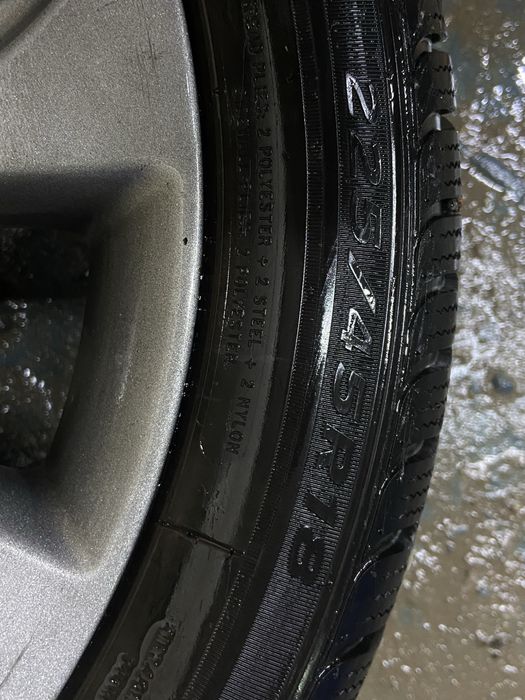 Диска R18  225/45/18  зимные шины