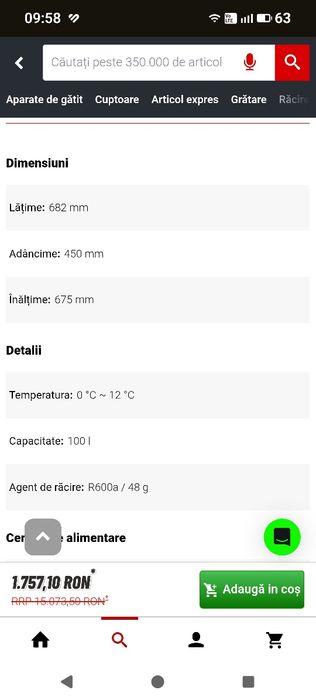 Vitrina frigorifică ggm gastro