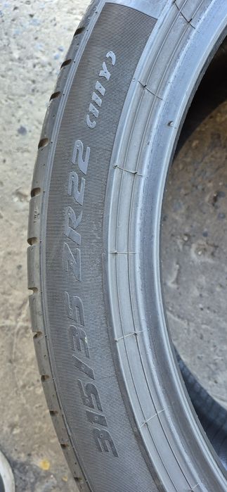 2 anvelope vara Pirelli 315/35/22,dot 2023.Pretul este pe bucata