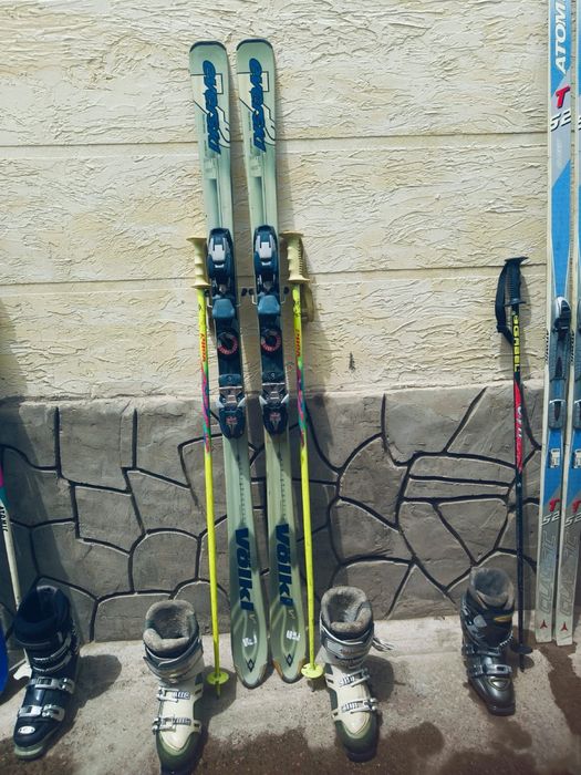 Volkl тау шаңғысы толық комплект